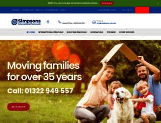 simpsons-uk.com screenshot
