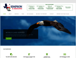simpsontaxes.com screenshot