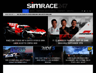 simrace247.com screenshot