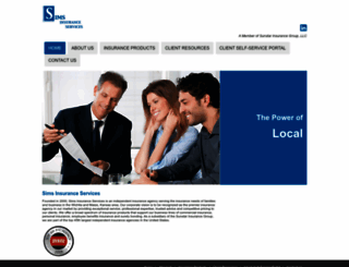 sims-insurance.com screenshot