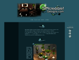 sims2.simcredibledesigns.com screenshot
