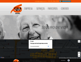 simseguros.com.br screenshot