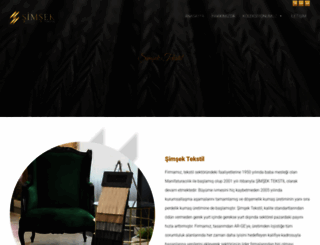 simsektekstil.com.tr screenshot