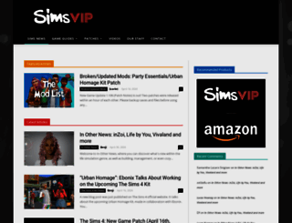 simsvip.com screenshot