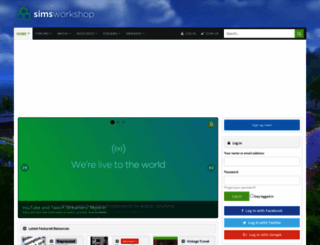 simsworkshop.net screenshot