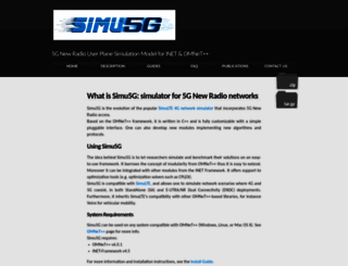 simu5g.org screenshot