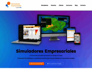 simuladores-empresariales.com screenshot
