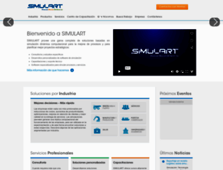 simulart.cl screenshot