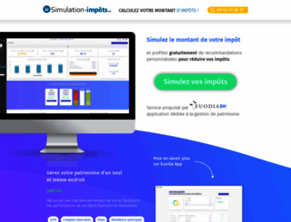 simulation-impots.eu screenshot