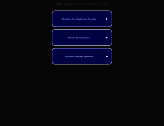 simulation-systems.co.uk screenshot