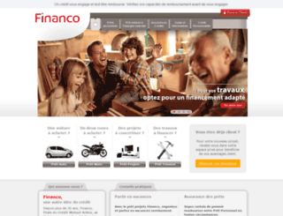simulationcredit.financo.fr screenshot