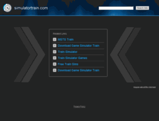 simulatortrain.com screenshot