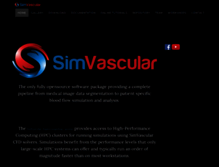 simvascular.org screenshot