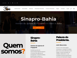 sinaprobahia.com.br screenshot