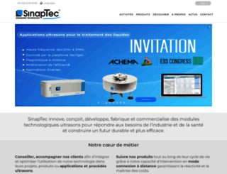 sinaptec.fr screenshot