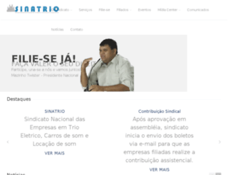 sinatrio.com.br screenshot