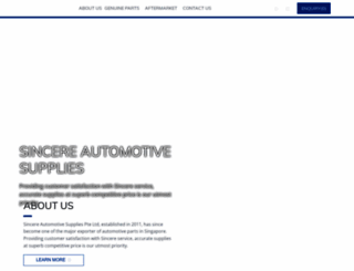 sincereauto.com screenshot