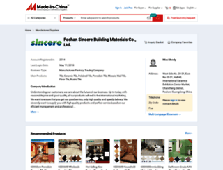 sincereceramics.en.made-in-china.com screenshot