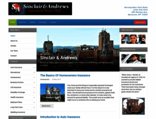 sinclairandandrews.com screenshot