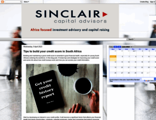 sinclaircapitaladvisors.blogspot.com screenshot