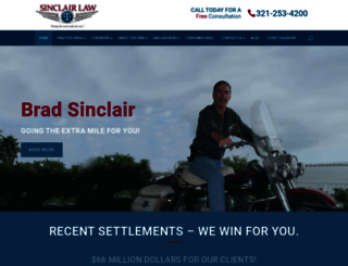 sinclairlaw.com screenshot