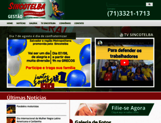 sincotelba.org.br screenshot