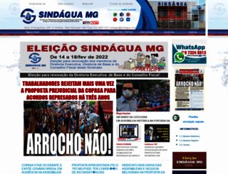 sindagua.com.br screenshot