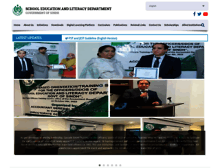 sindheducation.gov.pk screenshot
