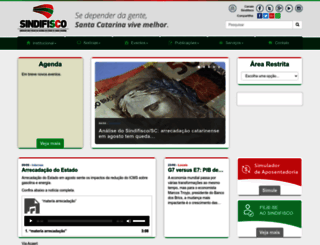 sindifisco.org.br screenshot
