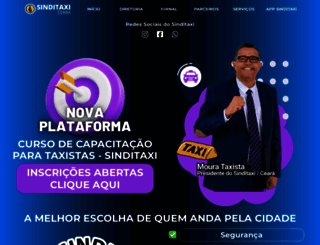 sinditaxi.com.br screenshot