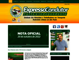 sindmotoristas.org.br screenshot
