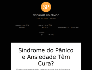 sindromedopanico.net screenshot