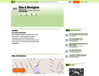 sine-monaghan-mi.hub.biz screenshot