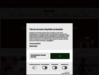 sinelli.fi screenshot