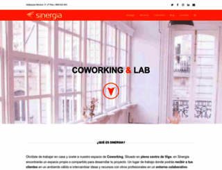 sinergiavigo.com screenshot