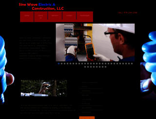 sinewavebcs.com screenshot