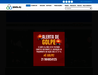 sinfa-rj.org.br screenshot