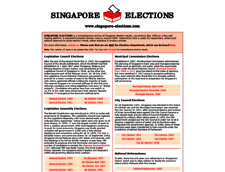 singapore-elections.com screenshot