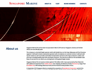 singapore-marine.com screenshot