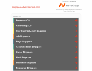 singaporeadvertisement.com screenshot