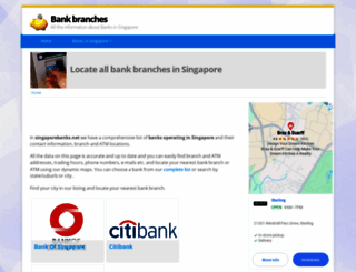 singaporebanks.net screenshot