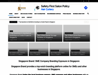 singaporebrand.com.sg screenshot