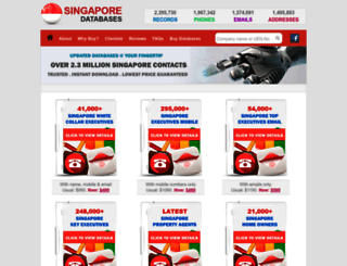 singaporedatabases.com screenshot