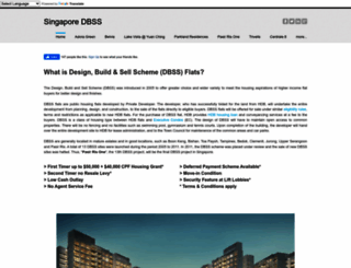 singaporedbss.com screenshot
