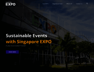 singaporeexpo.com.sg screenshot