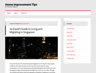 singaporehomeimprovement.com screenshot