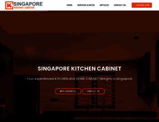 singaporekitchencabinet.com screenshot
