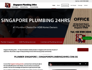 singaporeplumbing24hrs.com.sg screenshot