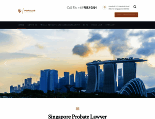 singaporeprobatelawyer.sg screenshot