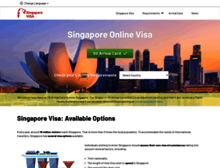 singaporevisa.com screenshot